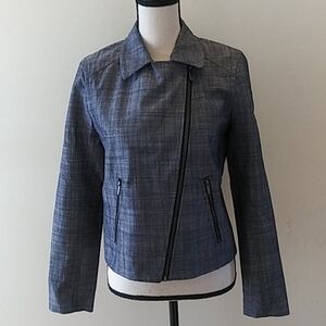 Liz Claiborne Denim Blazer Jacket NWOT